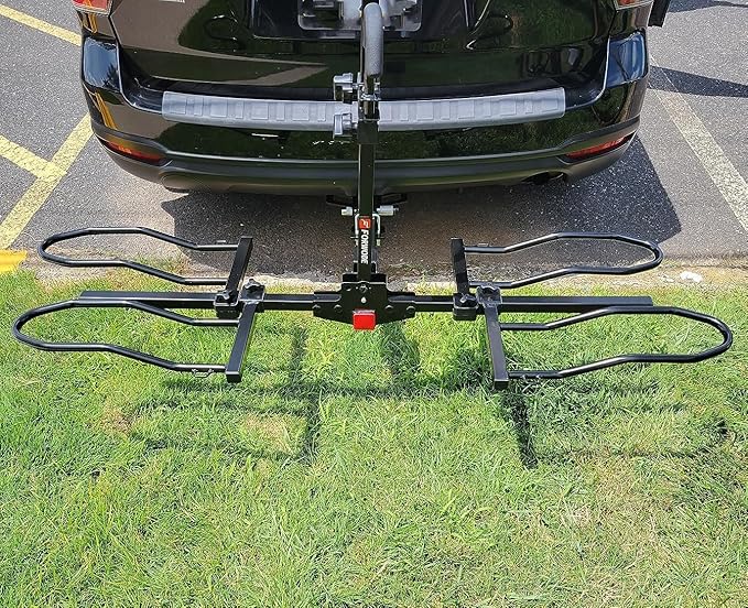 FORWODE Hitch Mount Bike Rack Fits 2 X 80 lbs Bicycle, Platform Bike Rack - Image 6