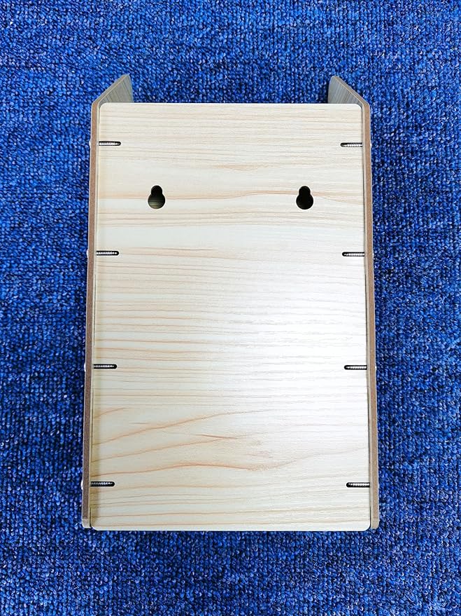 6-Tier Hanging Wooden Sandpaper Storage Holder, Sandpaper Organizer - Image 7