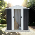 5X3 FT Outdoor Storage Shed, Waterproof Metal Garden Sheds w/Lockable Sliding by Unknown