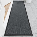 Front Door Mat, Commercial Entrance, Low Profile, Durable Rubber Backing by Naturehydro