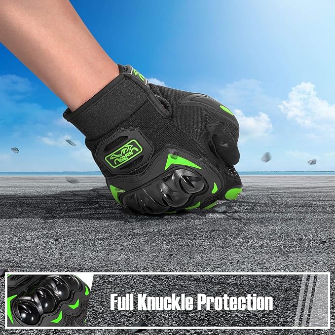 COFIT Motorcycle Gloves Breathable, Touchscreen Motorbike Gloves Anti-Slip - Image 4