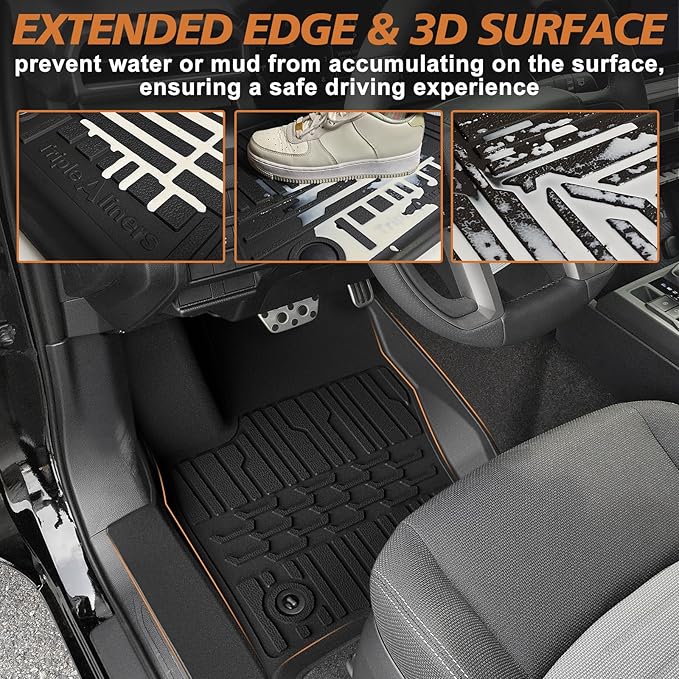 TripleAliners Floor Mats All Weather Liners Fit - Image 6