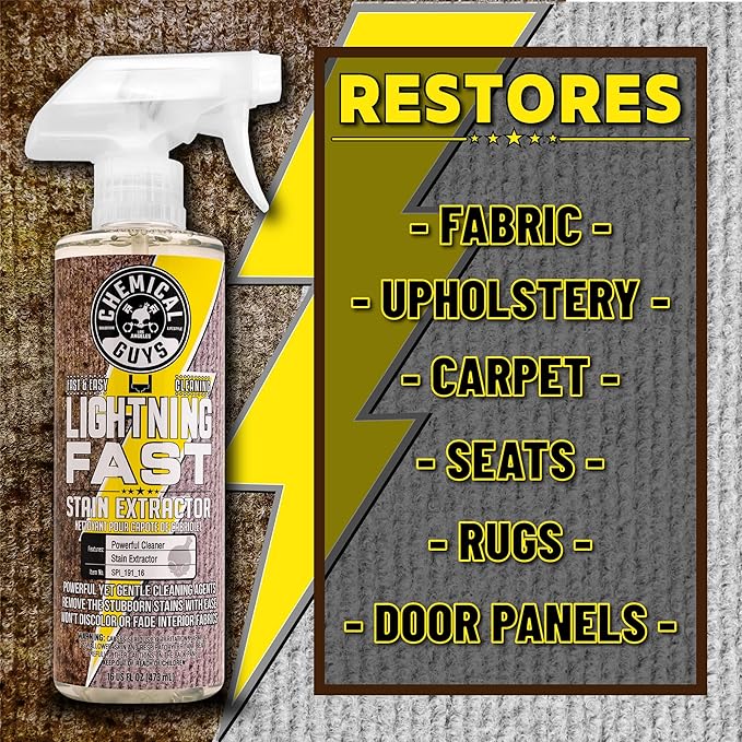 Chemical Guys SPI_191 Lightning Fast Carpet and Upholstery Stain Extractor - Image 11