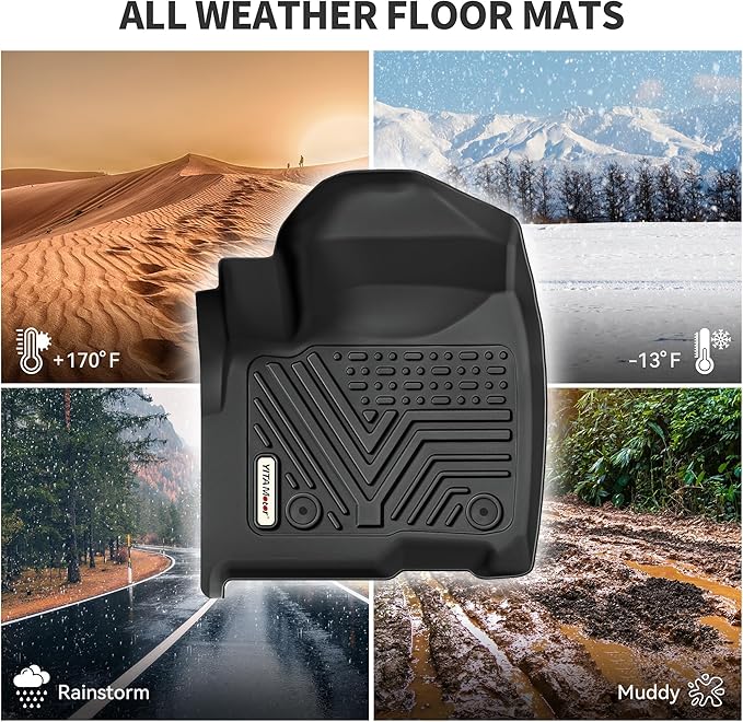 YITAMOTOR All Weather Floor Mats - Image 6