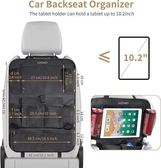 LUCMO Car Backseat Organizer - Image 7