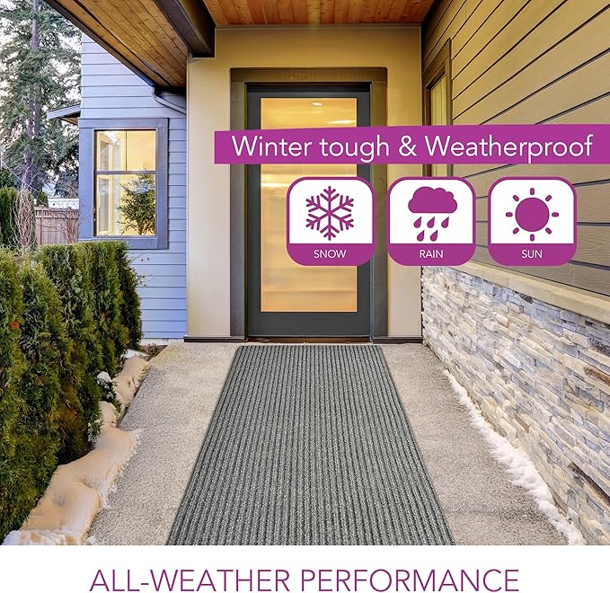 iCustomRug Spartan Weather Warrior Duty Indoor/Outdoor Utility Ribbed in 3ft - Image 7