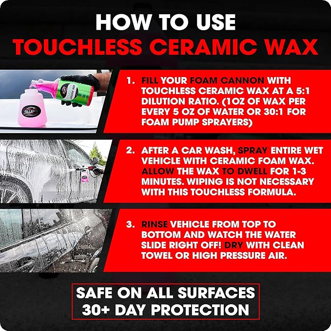 Swift Touchless Ceramic Foamable Wax – Spray On/Rinse Off - Image 5