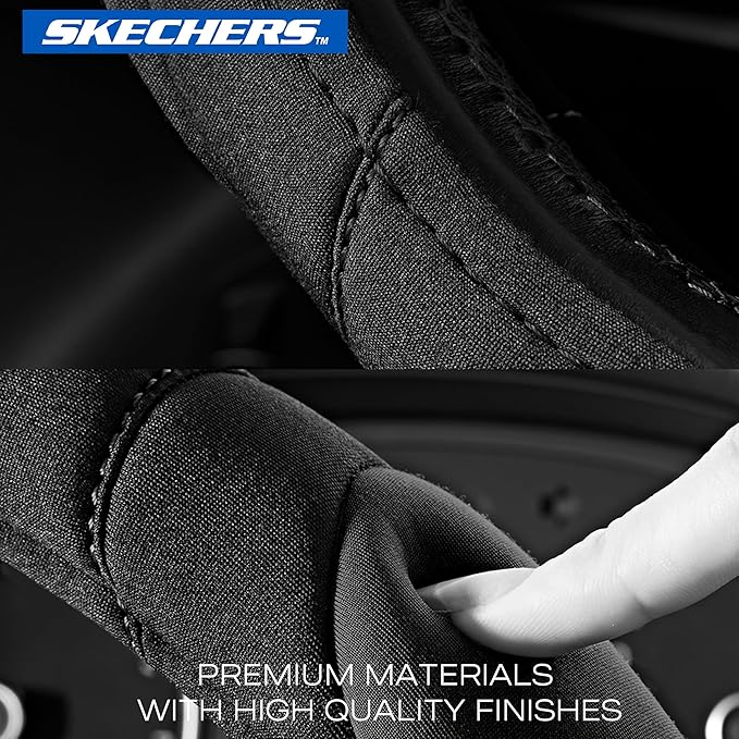 Skechers Steering Wheel Cover, Memory Foam Car Steering Wheel Cover, - Image 6