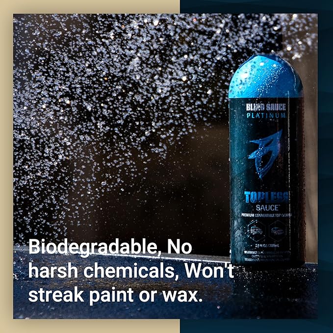 Bling Sauce Platinum: Topless Sauce, The BEST Convertible & Soft Top Cleaner - Image 7