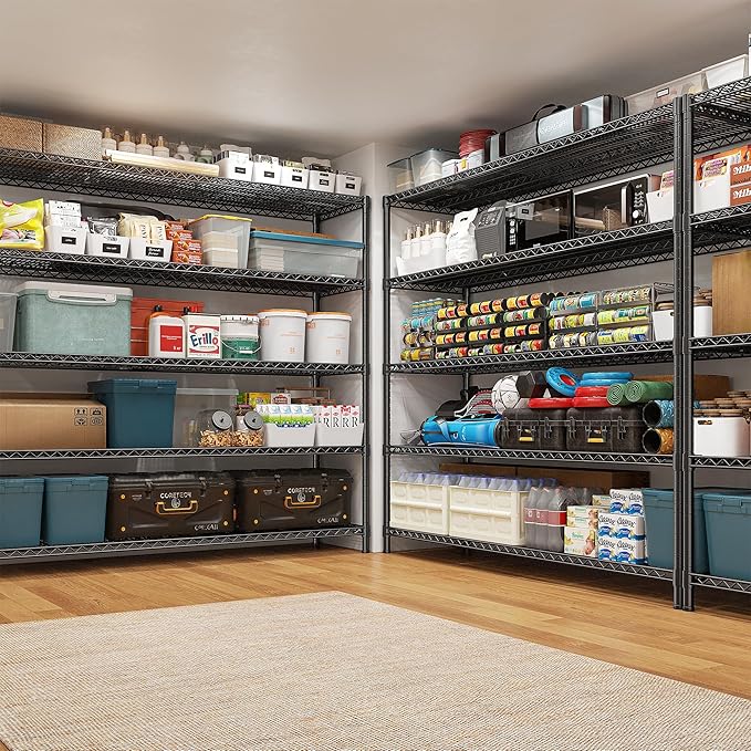 REIBII 85.7"H Storage Shelves 2998LBS Metal Shelving Units - Image 4