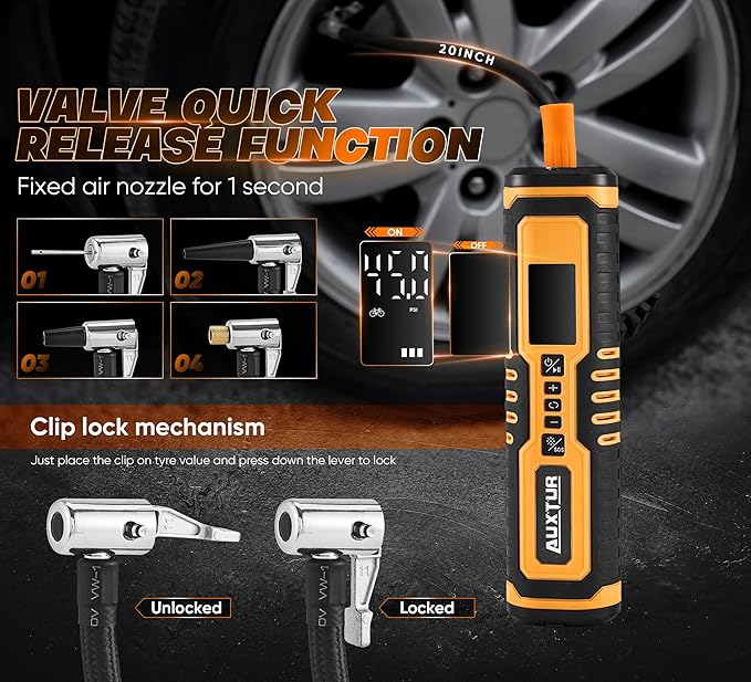 Cordless Tire Inflator for Car - Image 6