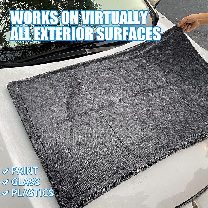 belhope 2 Pack Microfiber Towels - Image 2