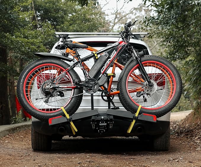 2 E-Bike Foldable Hitch Mount Bike Rack - Image 7