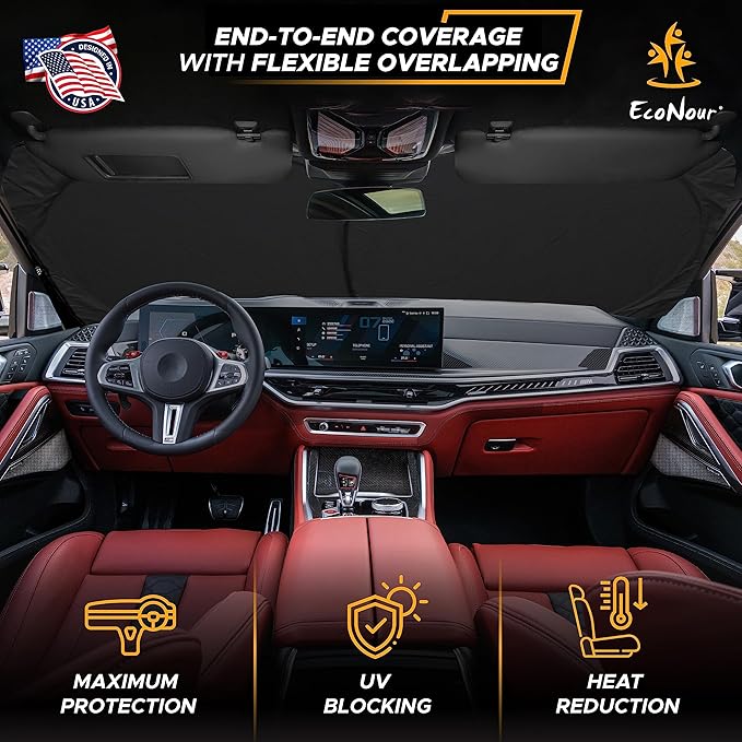 EcoNour Car Windshield Sun Shade - Image 2
