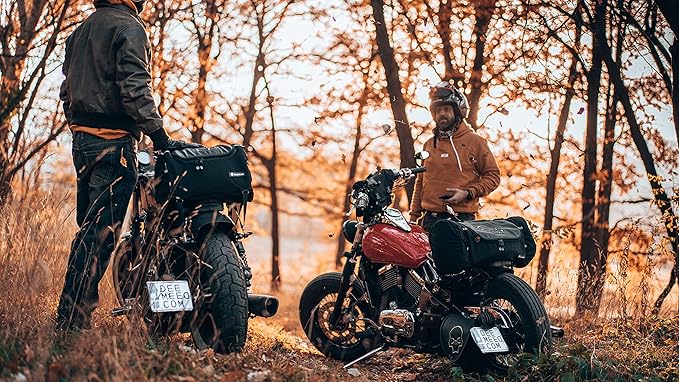 TUBE motorcycle travel luggage, made of waterproof Cordura, 11.3 gallons - Image 4