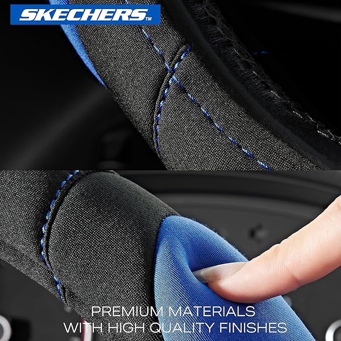 Skechers Steering Wheel Cover, Memory Foam Car Steering Wheel Cover, - Image 6