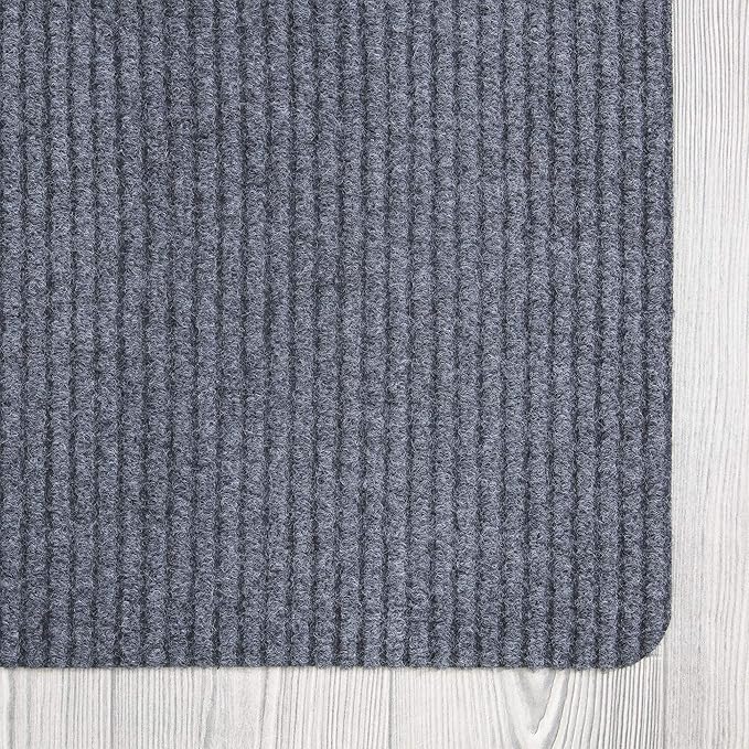 Ottomanson 5' x 6'6" Mud Mat Area Rug Scraper Carpet - Image 10
